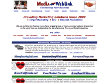 Tablet Screenshot of mediaweblink.com